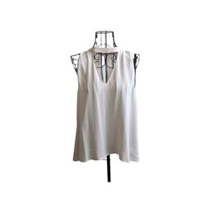 Lush sleeveless choker blouse